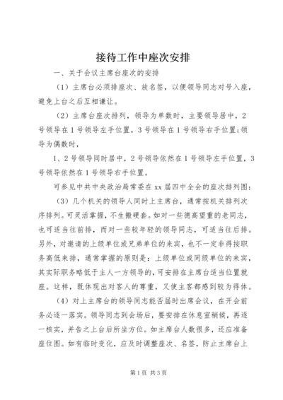 接待工作中座次安排 (2).docx