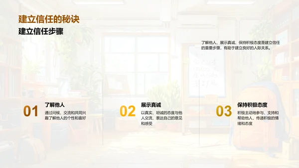 高中人际关系讲座PPT模板
