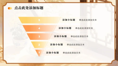 黄色中国风社区重阳节感恩主题活动策划PPT模板