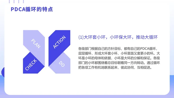PDCA循环工作方法学习案例培训PPT模板