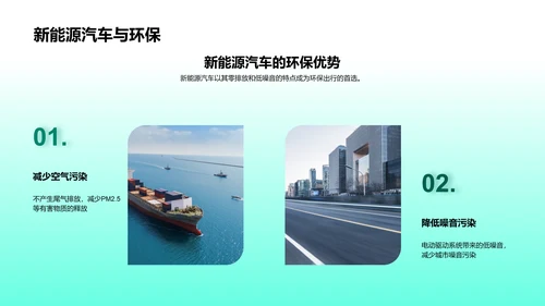述职演讲：绿色交通PPT模板