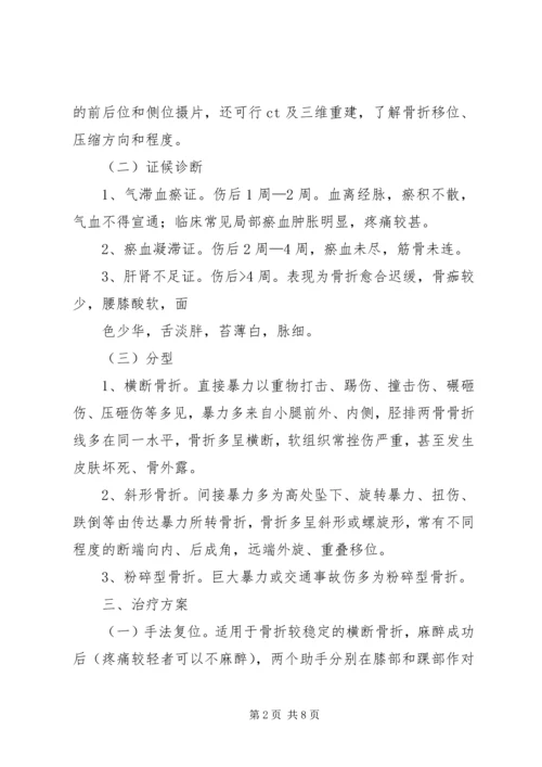 骨伤科优化建设诊疗方案改进措施 (2).docx