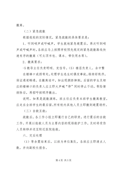 防震避震应急处置预案 (4).docx