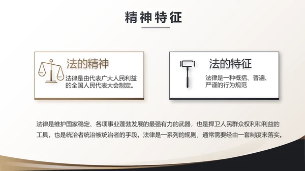 治法宪法政府法律年终工作总结汇报动态PPT