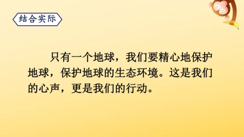 19 只有一个地球 课件