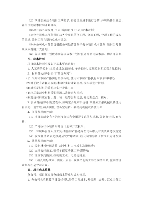 项目成本管理规定.docx