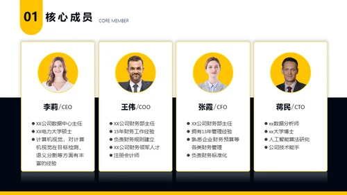 金融行业全球经济商业计划书通用PPT模板