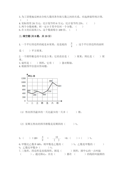 小学数学六年级上册期末测试卷附参考答案ab卷.docx