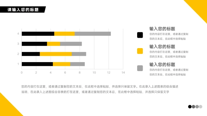 黄色高端沉稳大气公司竞聘述职报告PPT模板