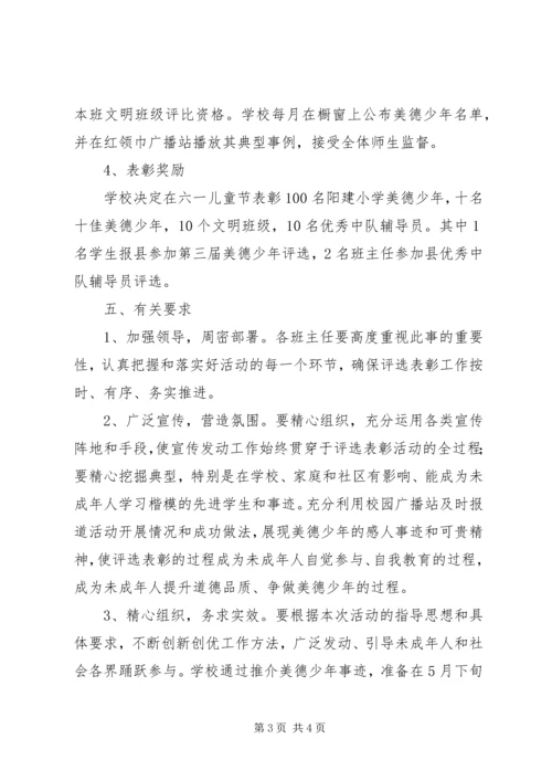 阳建镇中心小学争创“美德少年”活动方案.docx