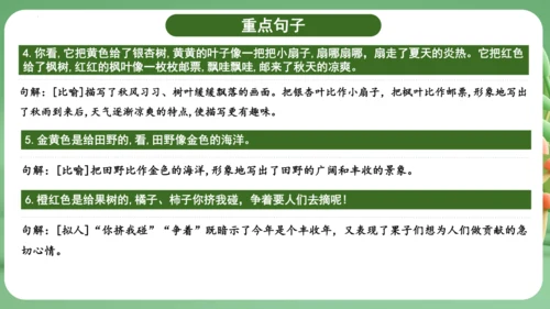 统编版2024三年级语文上册第二单元复习   课件