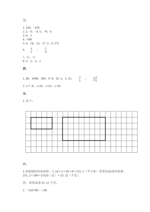 北京海淀区小升初数学试卷附答案（典型题）.docx