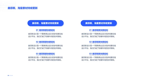 商务风蓝色企业咨询报告