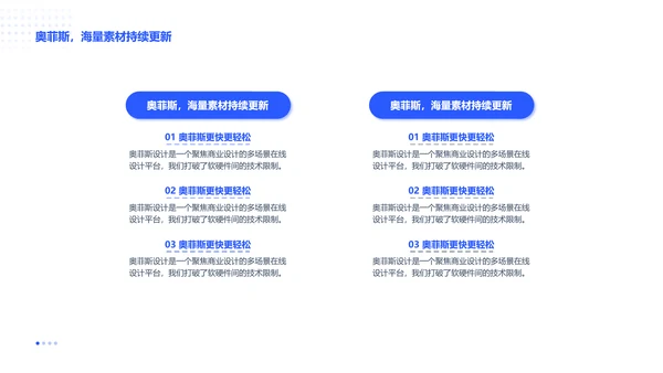 商务风蓝色企业咨询报告