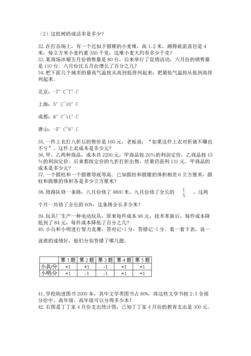 小升初数学应用题50道附参考答案【培优a卷】.docx