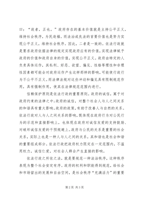 依法行政对构建和谐社会的推动作用.docx