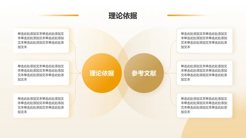 橙色3D风财经通用毕业开题报告答辩PPT模板