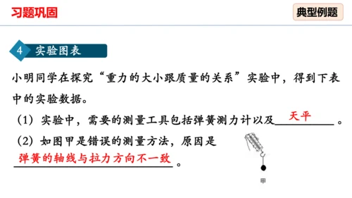 人教版 初中物理 八年级下册 第七章 力 7.3重力（习题课） 课件（18页ppt）