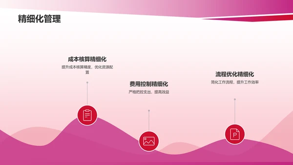 红色行政助理述职报告PPT模板