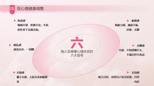 与心灵相约与健康同行通用PPT模板