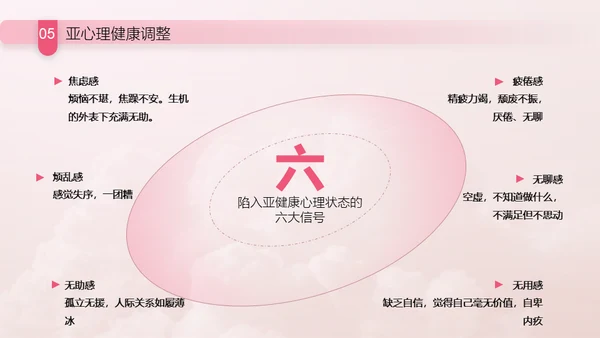与心灵相约与健康同行通用PPT模板