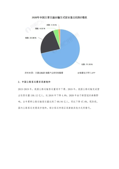 中国客车行业市场现状、竞争格局及发展前景分析-出口市场或将严重受挫.docx