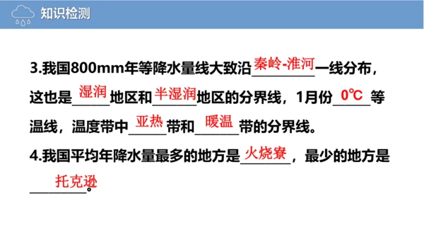 2.2.2中国的降水（课件288张）-人教版八年级地理上册