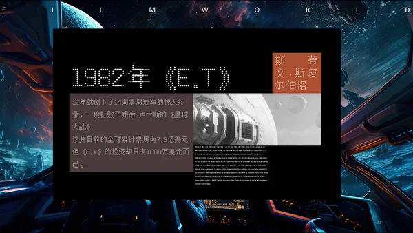 科幻电影通用PPT课件