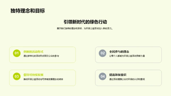 绿色未来：环保公益新篇章