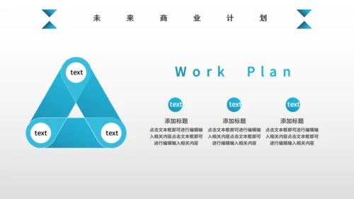 蓝色大气科技风商业计划书通用PPT模板