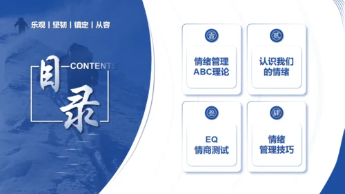 强者心态培训情绪管理通用PPT模板