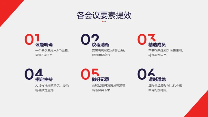 高效会议沟通HR业务员培训通用PPT课件