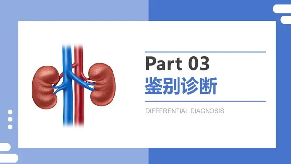 医疗风医疗泌尿系感染PPT模板