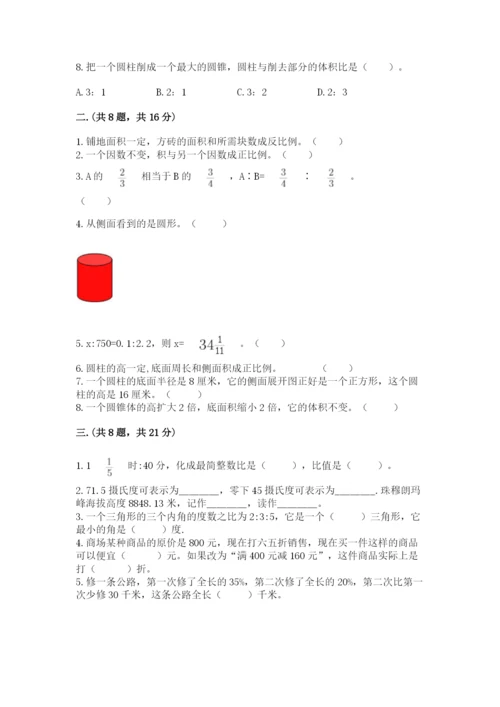 北师大版小升初数学模拟试卷（夺冠系列）.docx