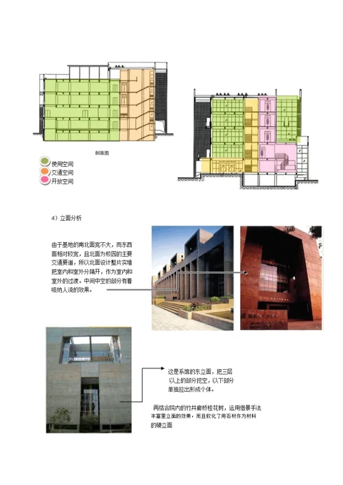 建筑系馆案例分析