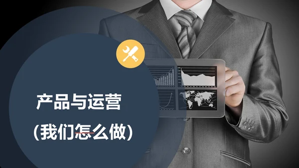 城市剪影商业融资路演通用PPT模板