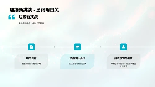银行业年度报告PPT模板