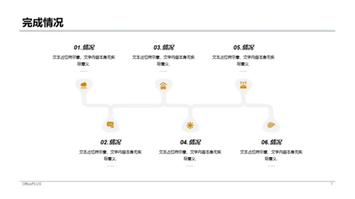 黄色商务个人年终总结工作报告PPT案例