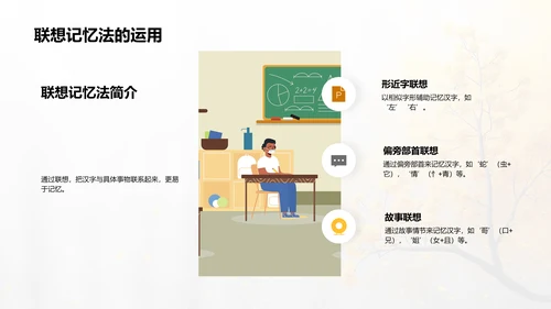 汉字知识讲解PPT模板