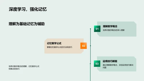 四年级数学与生活PPT模板