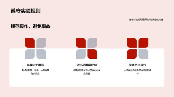 掌握化学实验安全