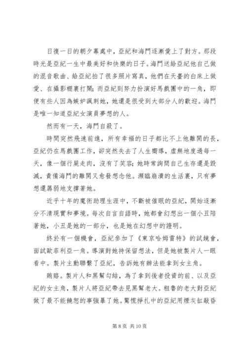 睡美人之终观后感大全.docx