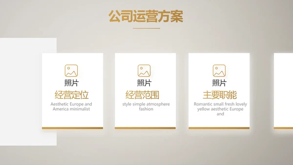 餐饮商业计划书商务动态PPT模板