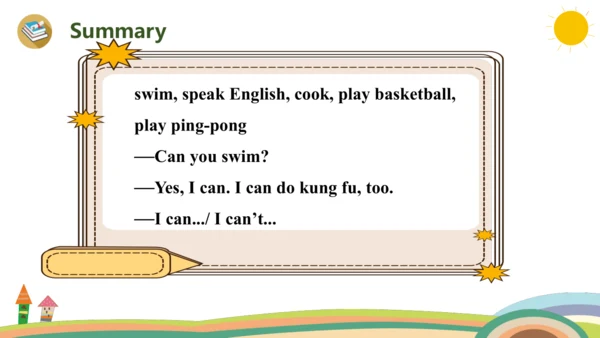 Unit 4 What can you do Part B Let's learn课件(共25张PP