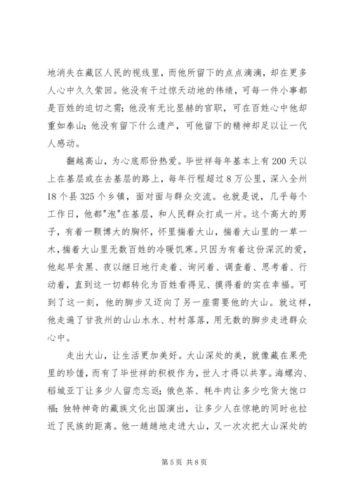 学习毕世祥先进事迹心得体会3篇.docx