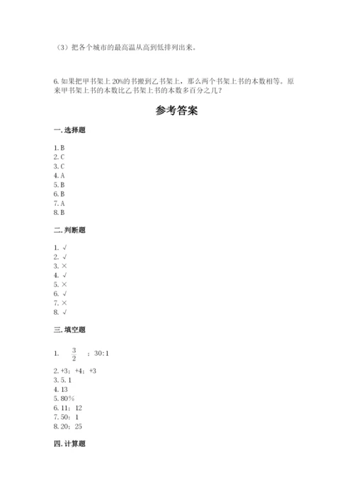 小升初数学期末测试卷附参考答案【培优a卷】.docx