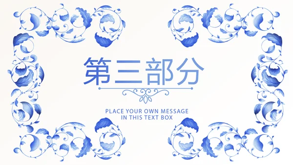 青花瓷器介绍动态PPT