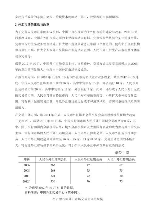 2012年的中国外汇市场.docx