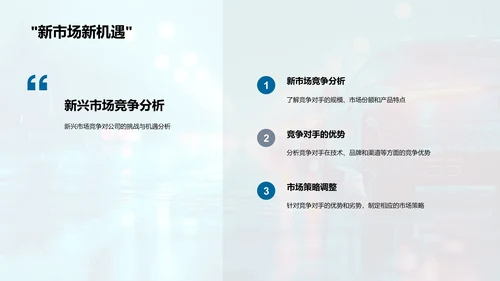 汽车业年中市场总结PPT模板