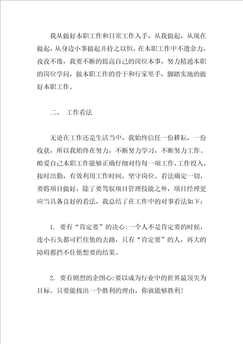专业技术个人工作总结大全